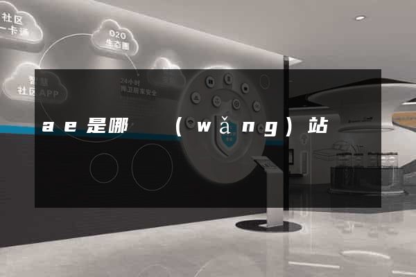 ae是哪個網(wǎng)站