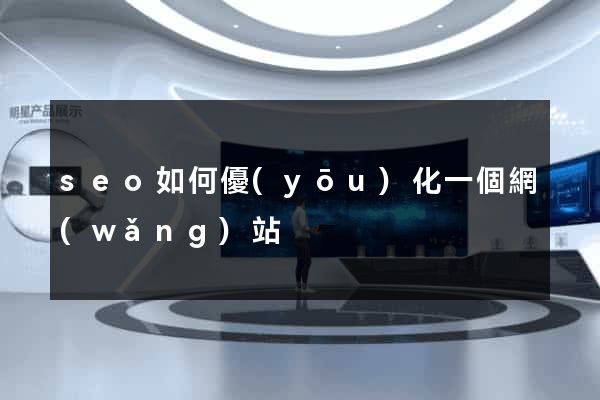 seo如何優(yōu)化一個網(wǎng)站