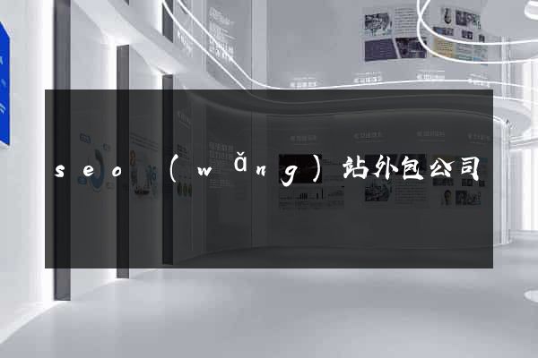 seo網(wǎng)站外包公司
