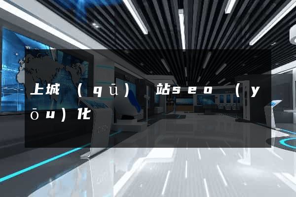 上城區(qū)網站seo優(yōu)化