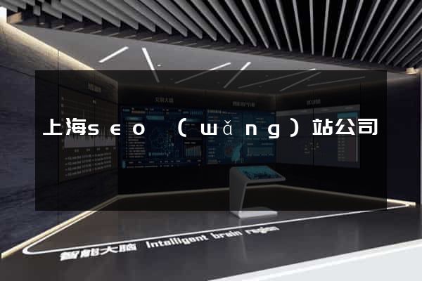 上海seo網(wǎng)站公司