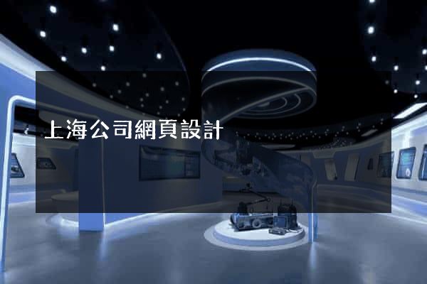 上海公司網頁設計
