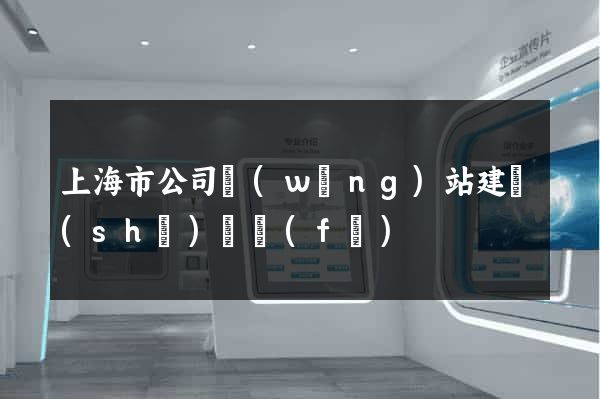 上海市公司網(wǎng)站建設(shè)開發(fā)