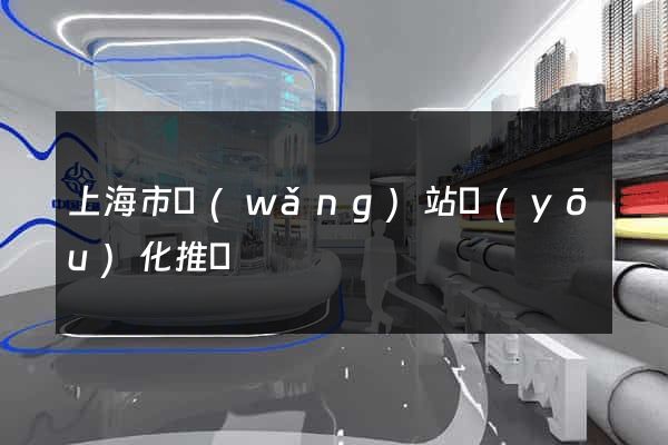 上海市網(wǎng)站優(yōu)化推廣