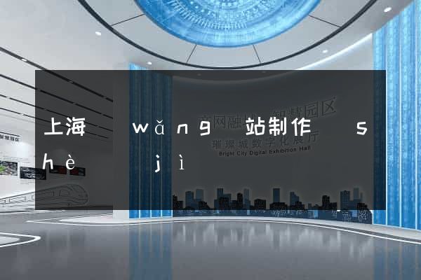 上海網(wǎng)站制作設(shè)計(jì)