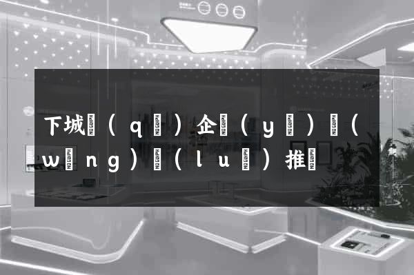 下城區(qū)企業(yè)網(wǎng)絡(luò)推廣