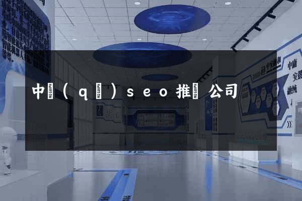 中區(qū)seo推廣公司