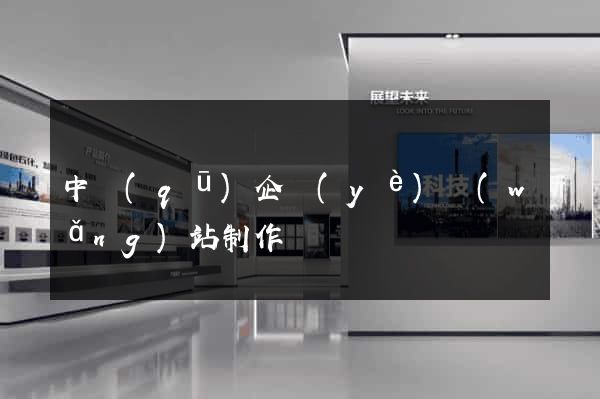 中區(qū)企業(yè)網(wǎng)站制作