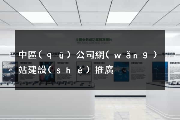 中區(qū)公司網(wǎng)站建設(shè)推廣