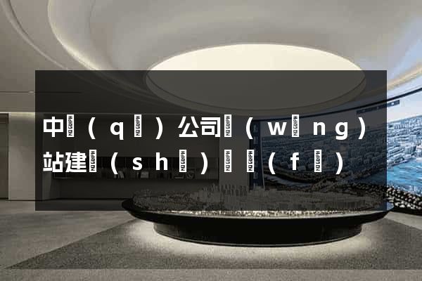 中區(qū)公司網(wǎng)站建設(shè)開發(fā)