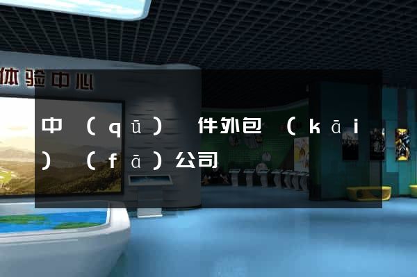 中區(qū)軟件外包開(kāi)發(fā)公司