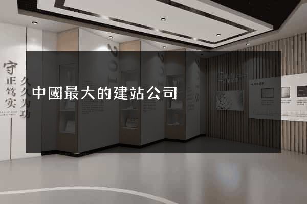 中國最大的建站公司