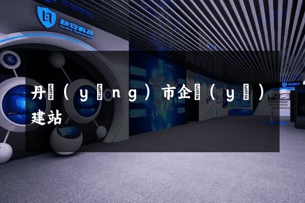 丹陽(yáng)市企業(yè)建站