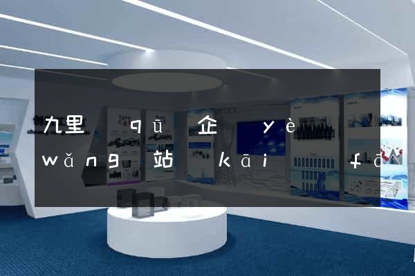 九里區(qū)企業(yè)網(wǎng)站開(kāi)發(fā)