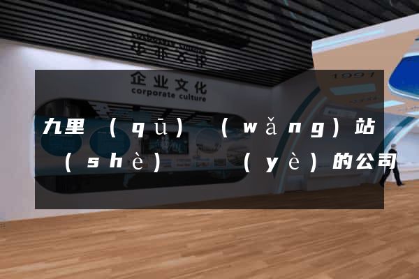 九里區(qū)網(wǎng)站設(shè)計專業(yè)的公司