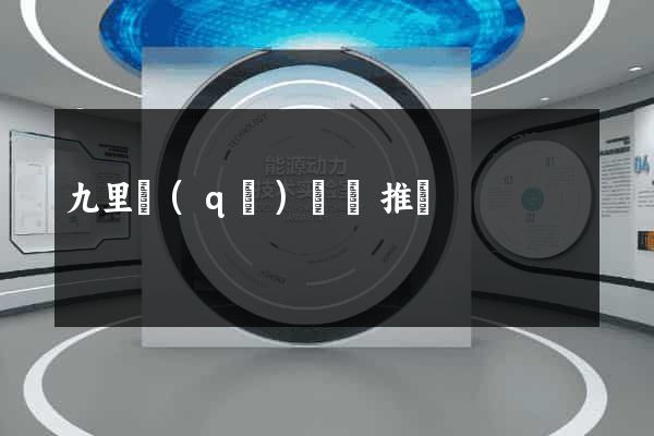 九里區(qū)網絡推廣