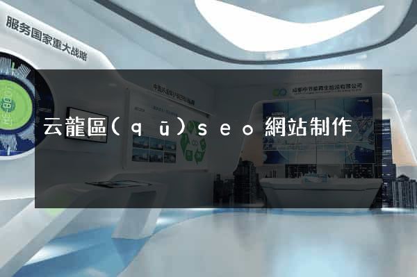 云龍區(qū)seo網站制作