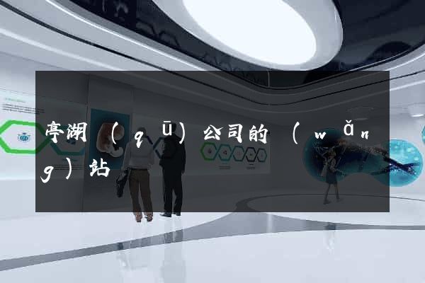 亭湖區(qū)公司的網(wǎng)站