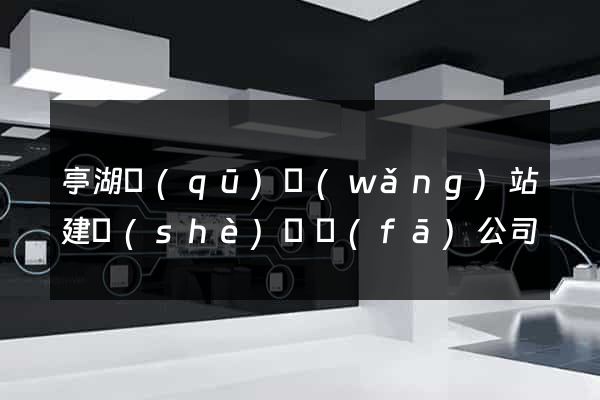 亭湖區(qū)網(wǎng)站建設(shè)開發(fā)公司