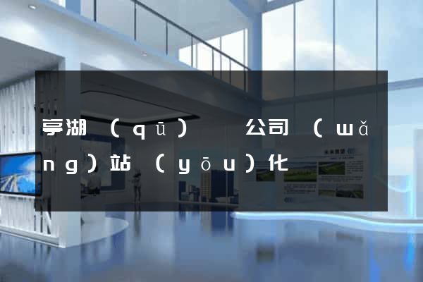 亭湖區(qū)設計公司網(wǎng)站優(yōu)化