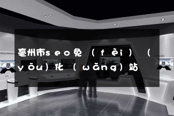 亳州市seo免費(fèi)優(yōu)化網(wǎng)站