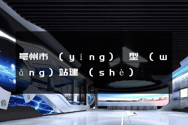 亳州市營(yíng)銷型網(wǎng)站建設(shè)