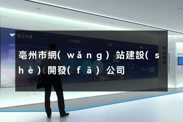 亳州市網(wǎng)站建設(shè)開發(fā)公司