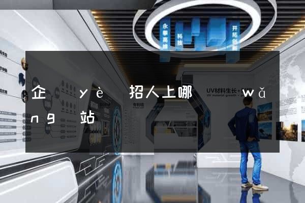 企業(yè)招人上哪個網(wǎng)站