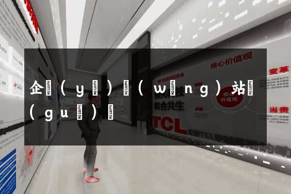 企業(yè)網(wǎng)站規(guī)劃
