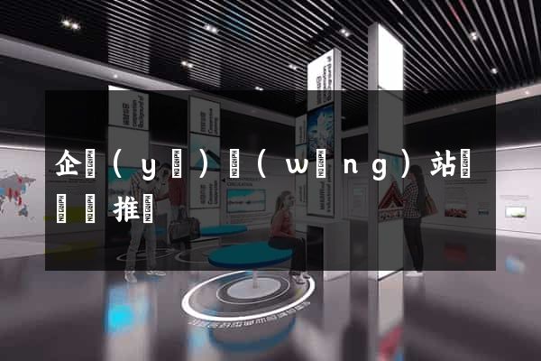 企業(yè)網(wǎng)站設計與推廣