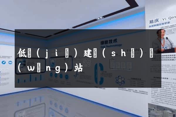 低價(jià)建設(shè)網(wǎng)站