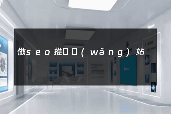 做seo推廣網(wǎng)站