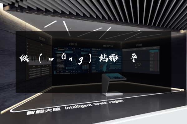 做網(wǎng)站哪個平臺