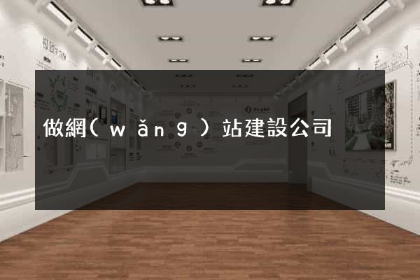 做網(wǎng)站建設公司