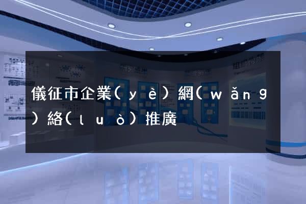 儀征市企業(yè)網(wǎng)絡(luò)推廣
