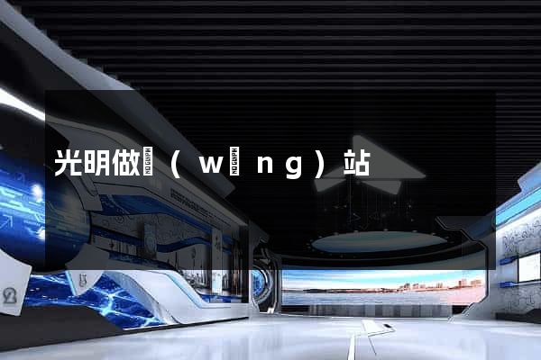 光明做網(wǎng)站