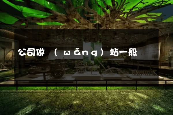 公司做網(wǎng)站一般