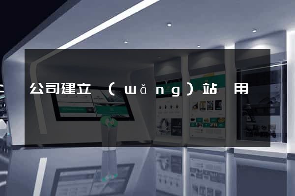 公司建立網(wǎng)站費用