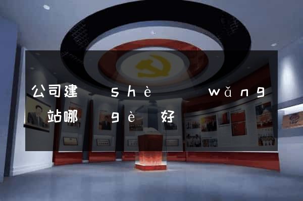 公司建設(shè)網(wǎng)站哪個(gè)好