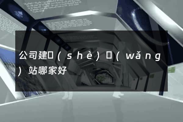 公司建設(shè)網(wǎng)站哪家好