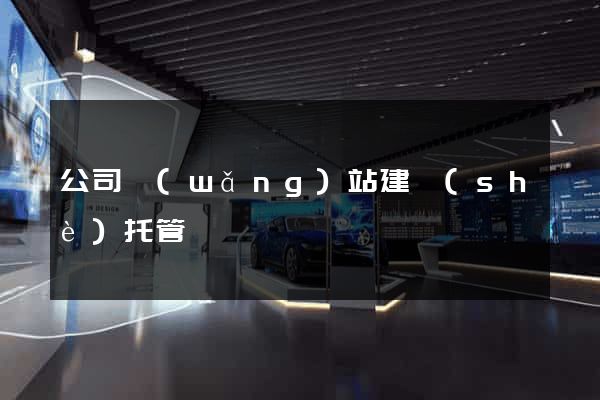 公司網(wǎng)站建設(shè)托管