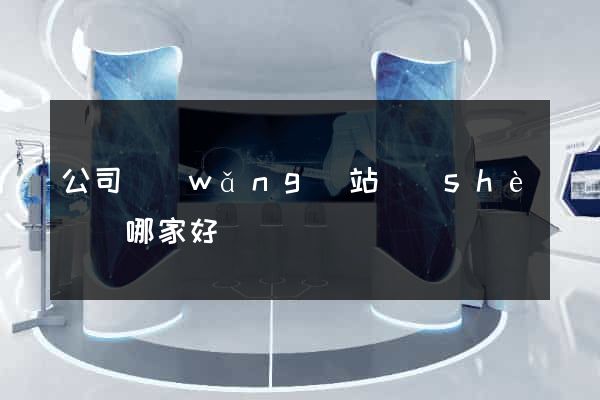 公司網(wǎng)站設(shè)計哪家好
