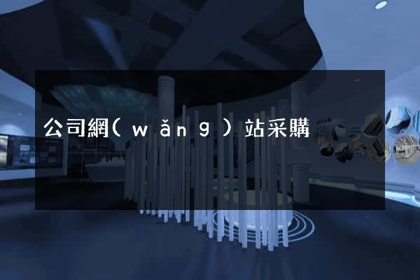 公司網(wǎng)站采購