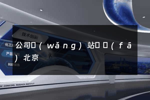 公司網(wǎng)站開發(fā)北京