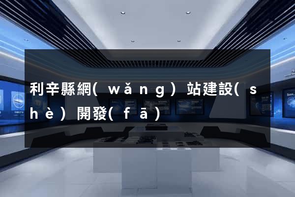 利辛縣網(wǎng)站建設(shè)開發(fā)