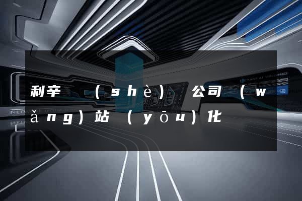 利辛縣設(shè)計公司網(wǎng)站優(yōu)化