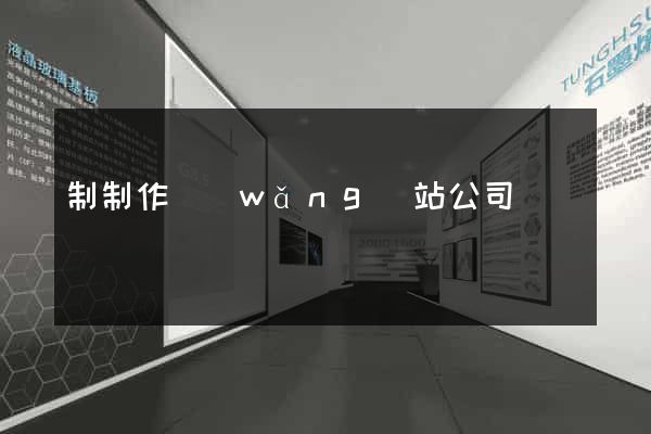制制作網(wǎng)站公司