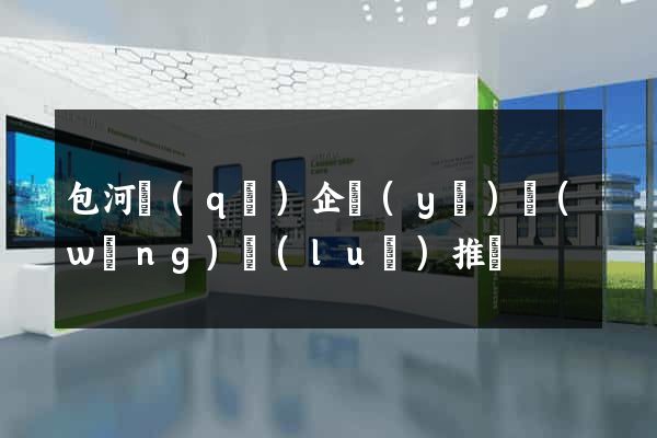 包河區(qū)企業(yè)網(wǎng)絡(luò)推廣