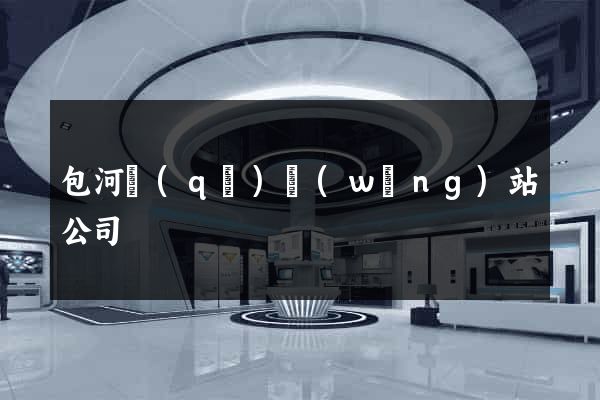 包河區(qū)網(wǎng)站公司