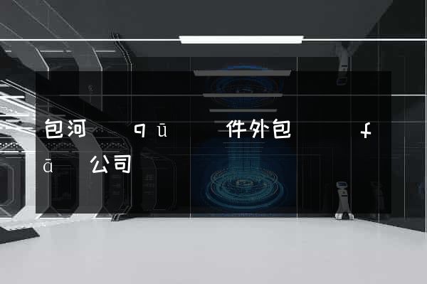 包河區(qū)軟件外包開發(fā)公司